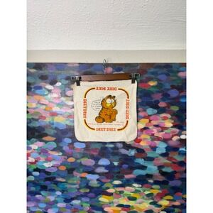Vintage Garfield Diet Diet Kitchen Towel 1978 Jim Davis